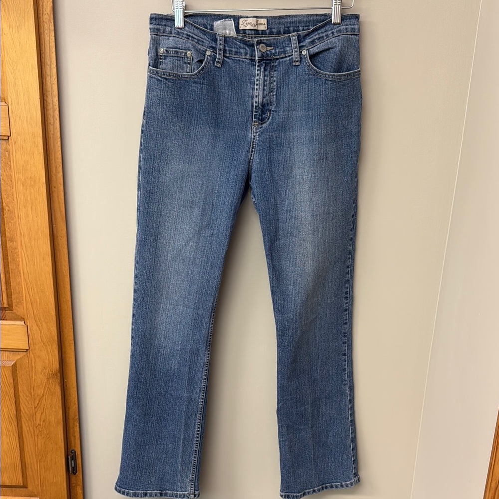 Zena Jeans Vintage High Rise Women Size 10 Medium Wash Straight Leg 90s